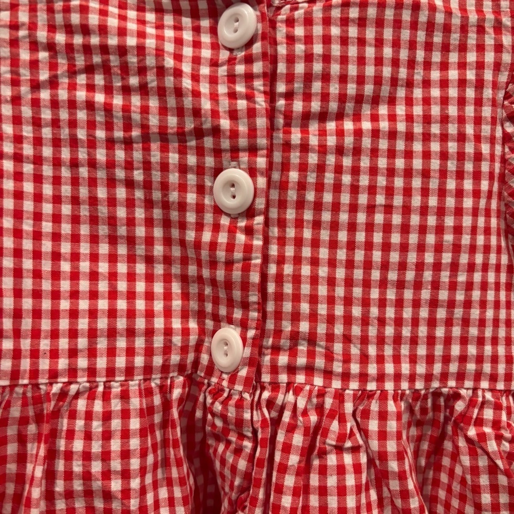 Smocked Valentine’s Day Girls Dress - Picture 6 of 6